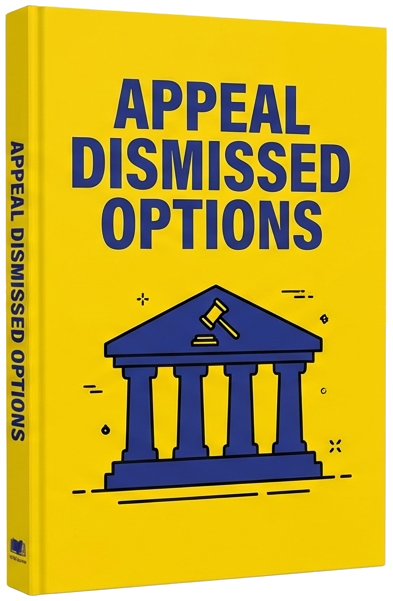 eBook - Appeal Dismissed: Your Advanced Options & Next Steps