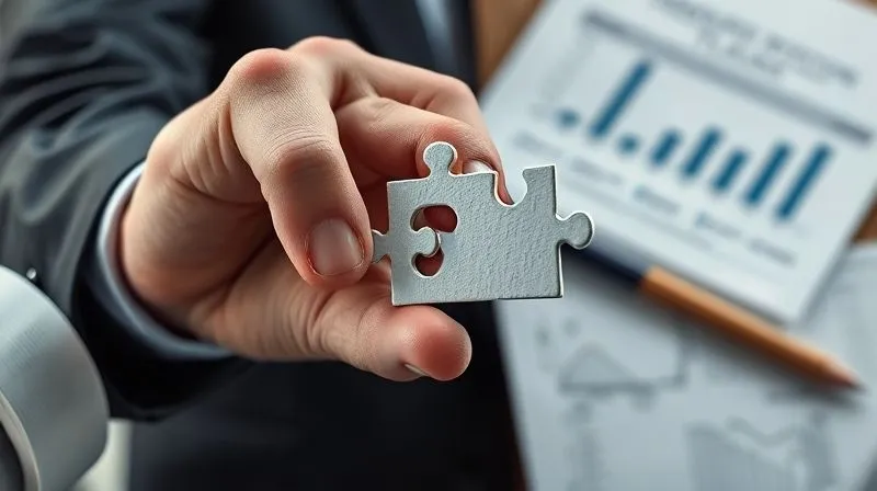 A photorealistic image of a strong, determined hand successfully placing the final piece of a complex legal puzzle into position, symbolizing a resolved property tax appeal. The puzzle pieces are made of legal documents and financial charts. Cinematic lighting, sharp focus on the hand and puzzle, depth of field blurring the background, 8K hyper-detailed, professional photography.