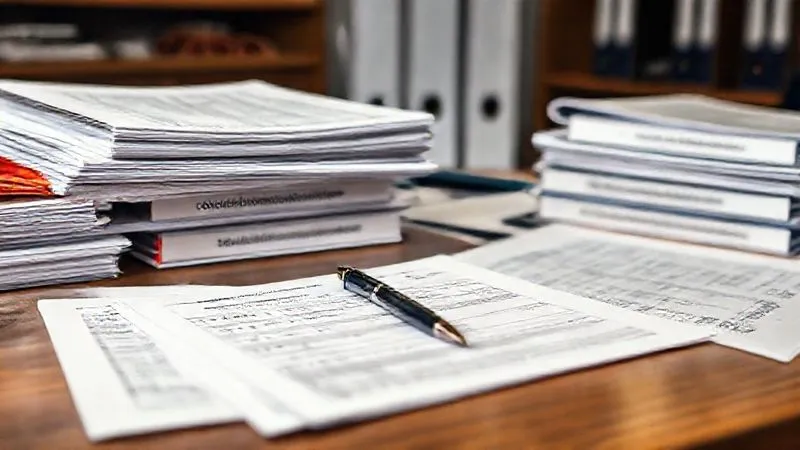 A photorealistic, highly organized desk filled with neatly stacked financial documents, binders labeled 'Gift Tax', 'Valuation Reports', and 'Financial Statements', with a pen poised over a tax form. The scene is bathed in soft, professional office lighting, sharp focus on the documents, depth of field blurring the background, 8K hyper-detailed, shot on a high-end DSLR.