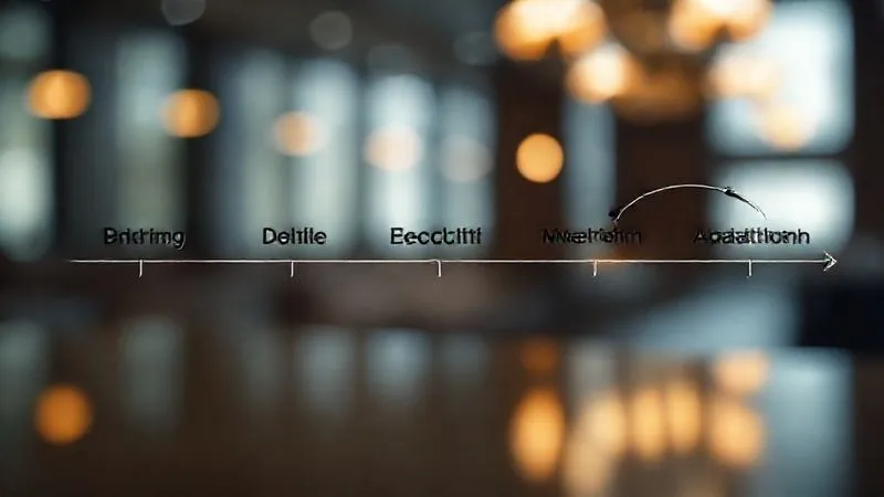 photorealistic, professional photography, 8K, cinematic lighting, sharp focus, depth of field, shot on a high-end DSLR. A detailed timeline chart showing stages of legislative process: 'Drafting', 'Debate', 'Enactment', and then 'Review & Adaptation' with arrows looping back to 'Drafting', symbolizing a continuous, adaptive legislative cycle. The chart is clean and professional, with a subtle glow on the 'Review & Adaptation' section.