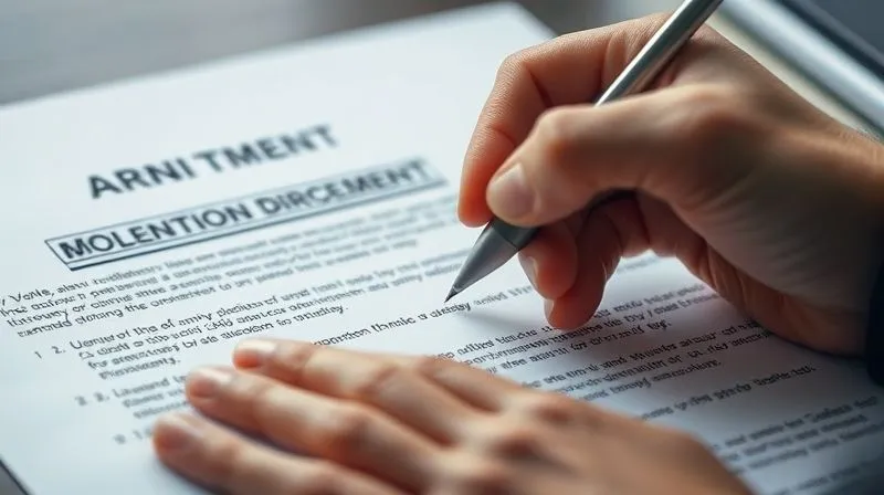 Photorealistic, professional photography, 8K, cinematic lighting, sharp focus, depth of field, shot on a high-end DSLR. A close-up of a beautifully designed, simplified legal document, possibly an advance directive, with large, clear text. A professional hand is poised with a pen, but the focus is on the document's clarity and ease of understanding, conveying accessibility and directness in a time of need.