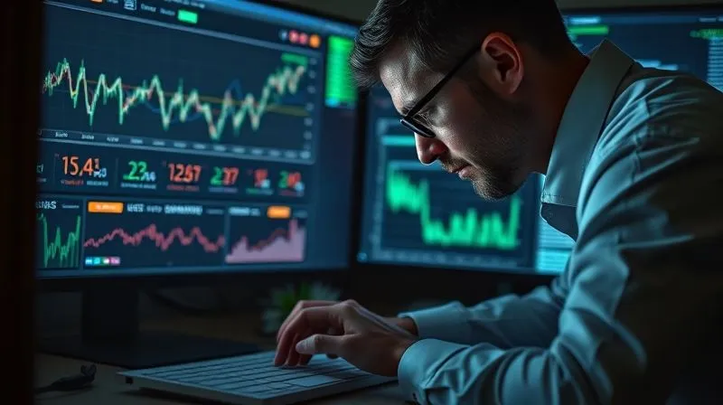 A forensic accountant meticulously analyzing digital ledgers on a computer screen, with complex financial graphs and data visualizations in the background, demonstrating expert financial investigation and the pursuit of hidden assets, cinematic lighting, sharp focus, depth of field, 8K hyper-detailed.