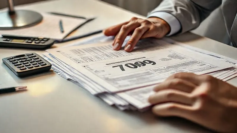 A photorealistic, professional photography, 8K image of a person's hands meticulously reviewing and organizing a stack of complex legal and tax documents, with a focus on a Form 709. The desk is clean and well-lit, with pens and a calculator nearby. Cinematic lighting with sharp focus on the hands and documents, depth of field blurring the background, shot on a high-end DSLR, conveying diligence and attention to detail.