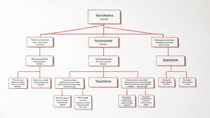 A complex, multi-layered organizational chart for a government agency, with various departments and roles interconnected. A prominent red arrow traces a path from a 'Citizen Appeal' box, navigating through 'Departmental Review,' 'Supervisor,' 'Ombudsman,' and finally pointing towards 'Resolution.' The chart is clean, professional, and uses a subtle color palette, symbolizing the structured escalation path. photorealistic, professional photography, 8K, cinematic lighting, sharp focus, depth of field, shot on a high-end DSLR.
