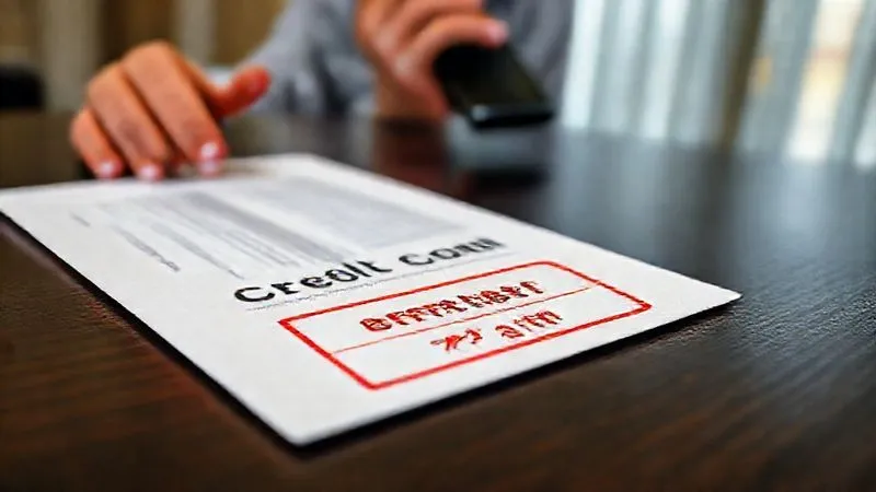 photorealistic, professional photography, 8K, cinematic lighting, sharp focus, depth of field, shot on a high-end DSLR. A close-up of a legal document titled "Credit Counseling Certificate" with a red stamp indicating "Invalid" or "Expired," lying on a dark wooden table. In the background, a person's hand is reaching for a phone, suggesting urgent communication. The mood is serious but actionable.